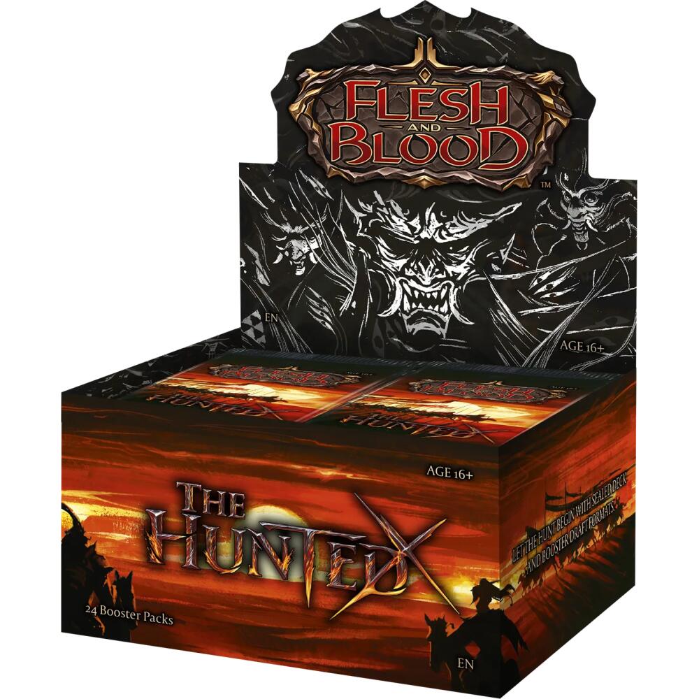 Flesh and Blood TCG: The Hunted  Booster Display