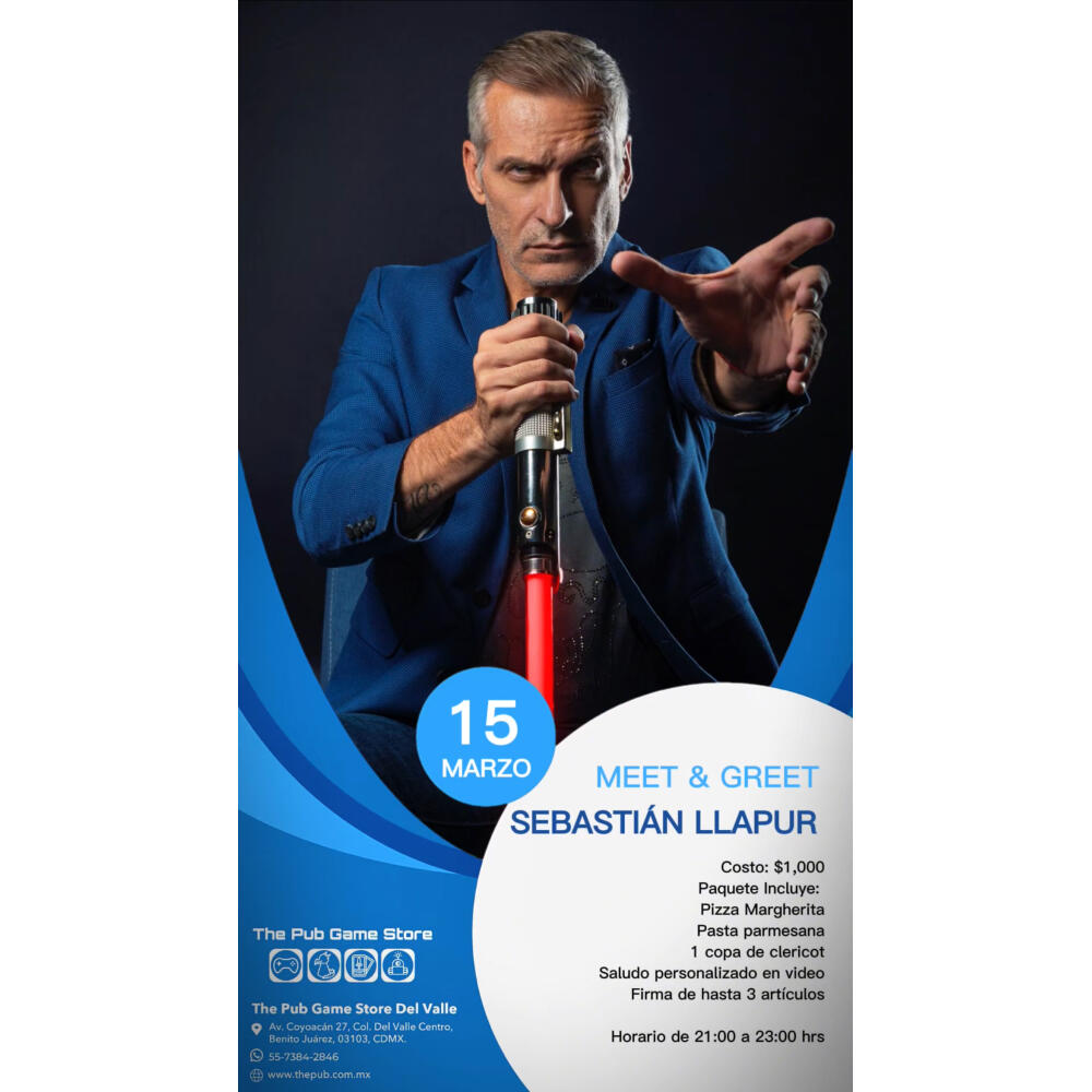Meet & Greet Sebastian Llapur
