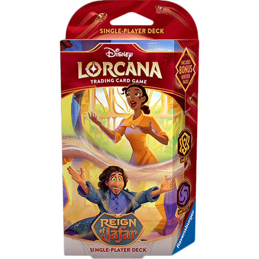 Lorcana TCG: Reign of Jafar – Starter Deck Amber & Amethyst