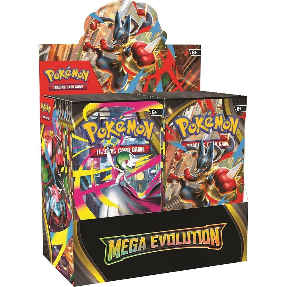 Pokemon TCG: Mega Evolution 01- Booster Display