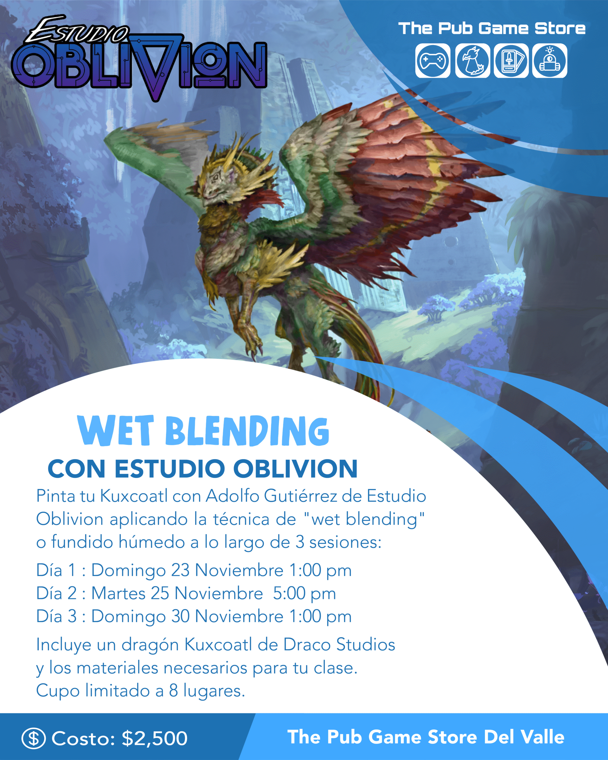 Clase Wet Blending con Estudio Oblivion