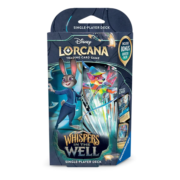 Lorcana TCG: Whispers in the Well – Starter Deck (Judy Hopps y Robin Hood)