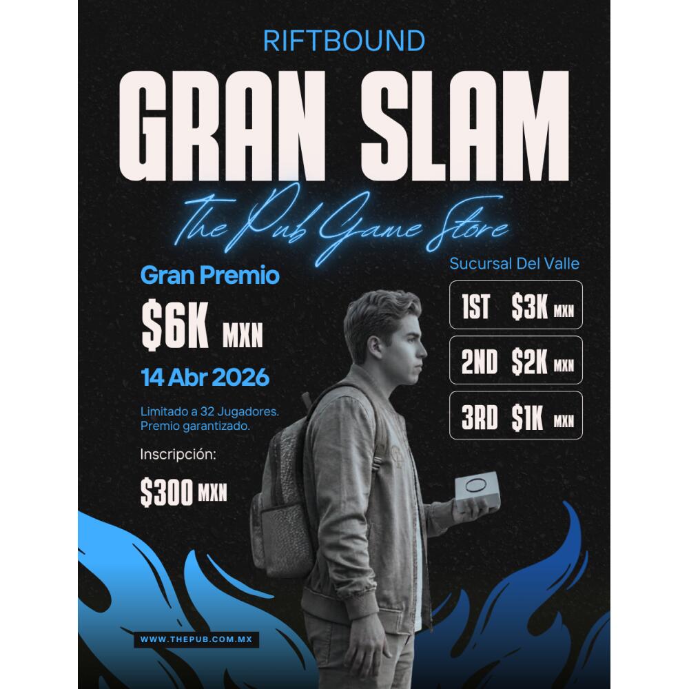 Riftbound Gran Slam Del Valle 14 Abril