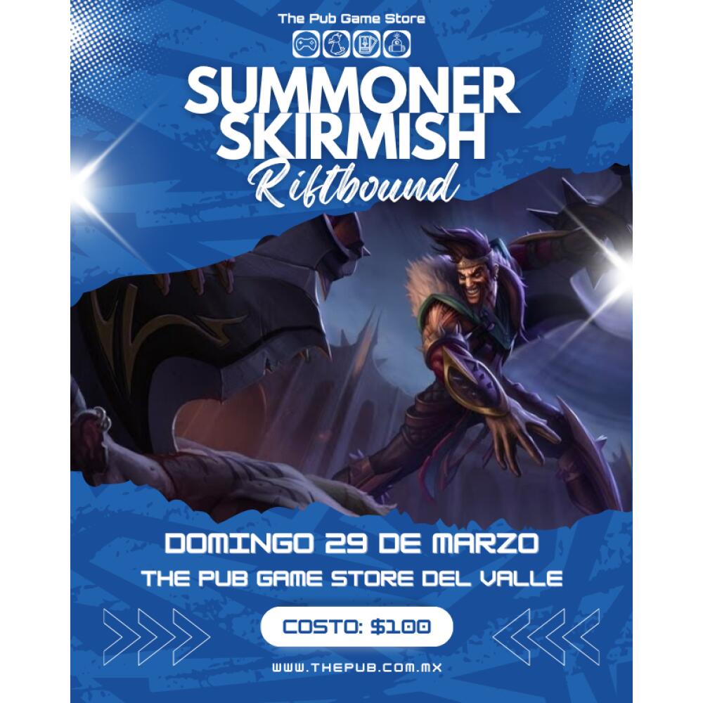 Summoner Skirmish Riftbound Marzo