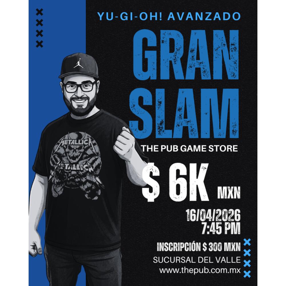 Gran Slam Yu-Gi-Oh! Avanzado 16 Abril