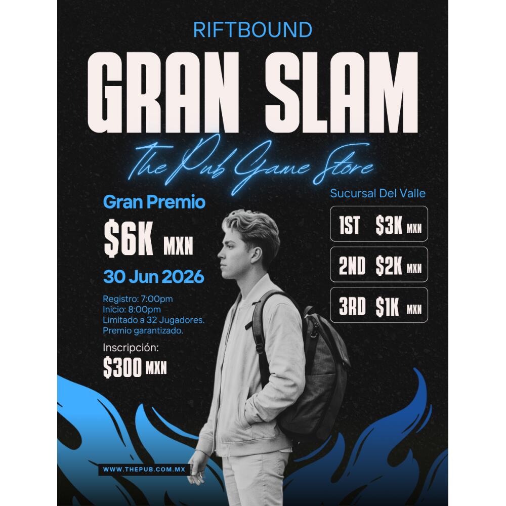 Riftbound Gran Slam Del Valle 30 Junio