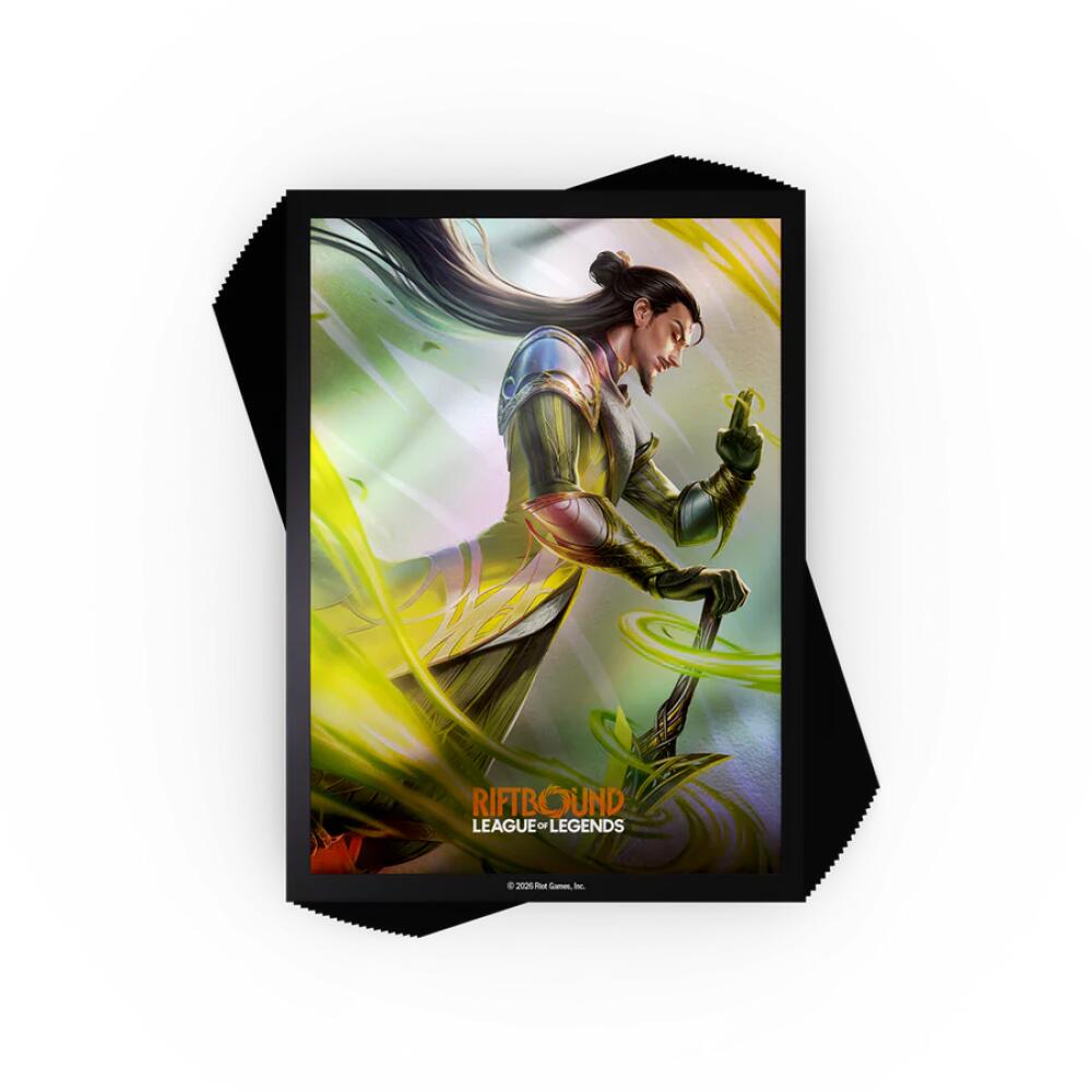 Card Sleeves: Riftbound- Unleashed-Master Yi, Wuju Master (100ct)