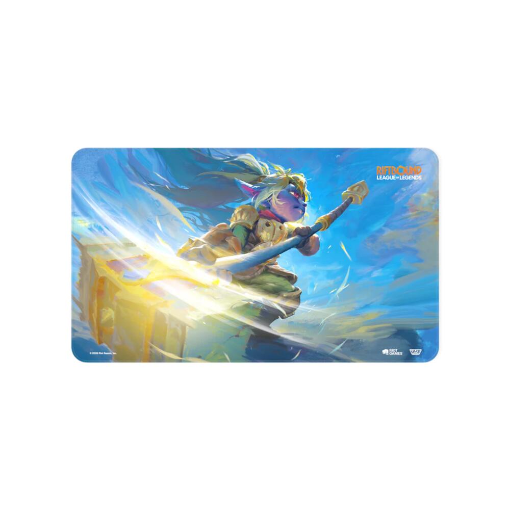 Playmat: Riftbound- Unleashed- Poppy, Keeper of the Hammer