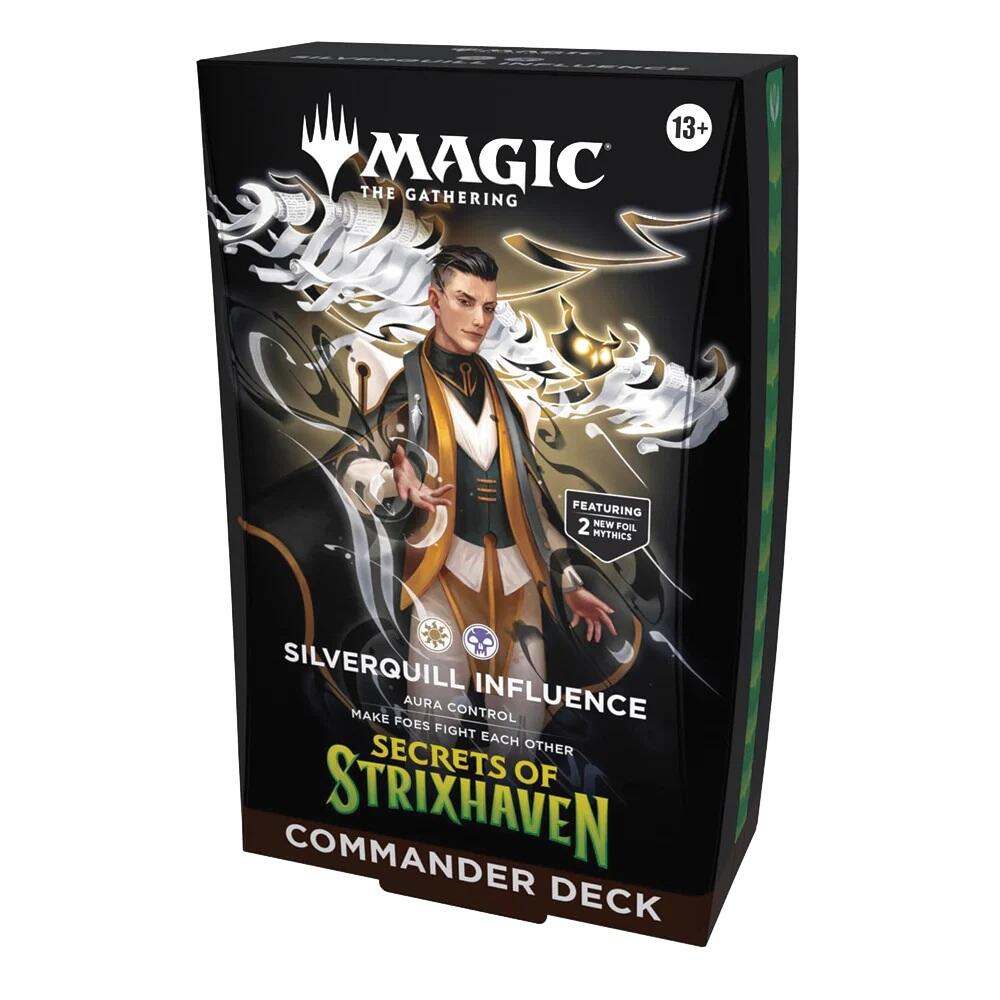 MTG: Secrets of Strixhaven Commander Deck - Silverquill Influence
