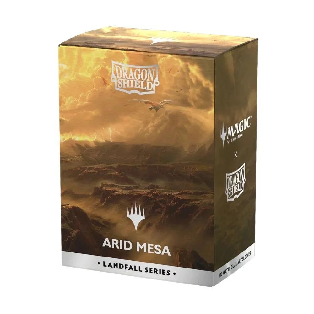 Dragon Shield Sleeves: Standard DUAL-Matte 'MTG Landfall Series- Arid Mesa' Art (100 ct.)