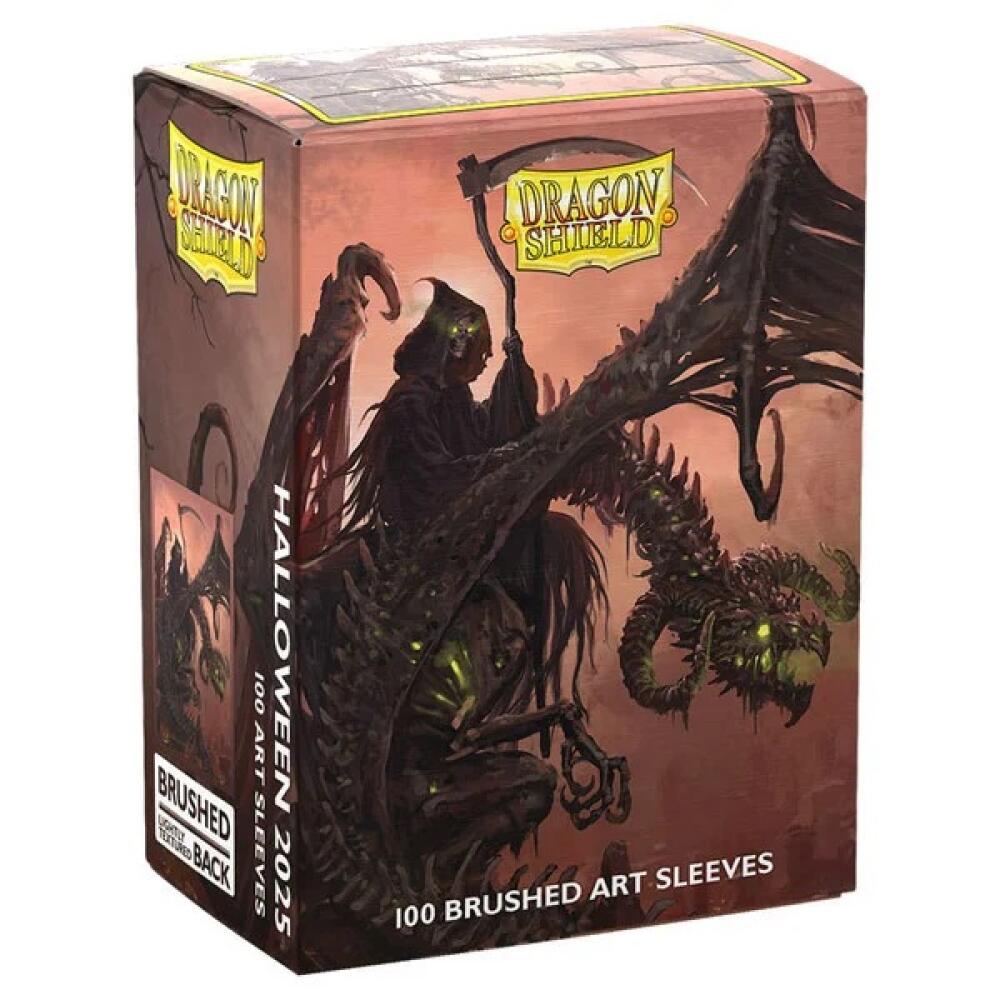 Dragon Shield Sleeves: Standard-Brushed 'Halloween 2025' Art, Limited Edition (100ct.)