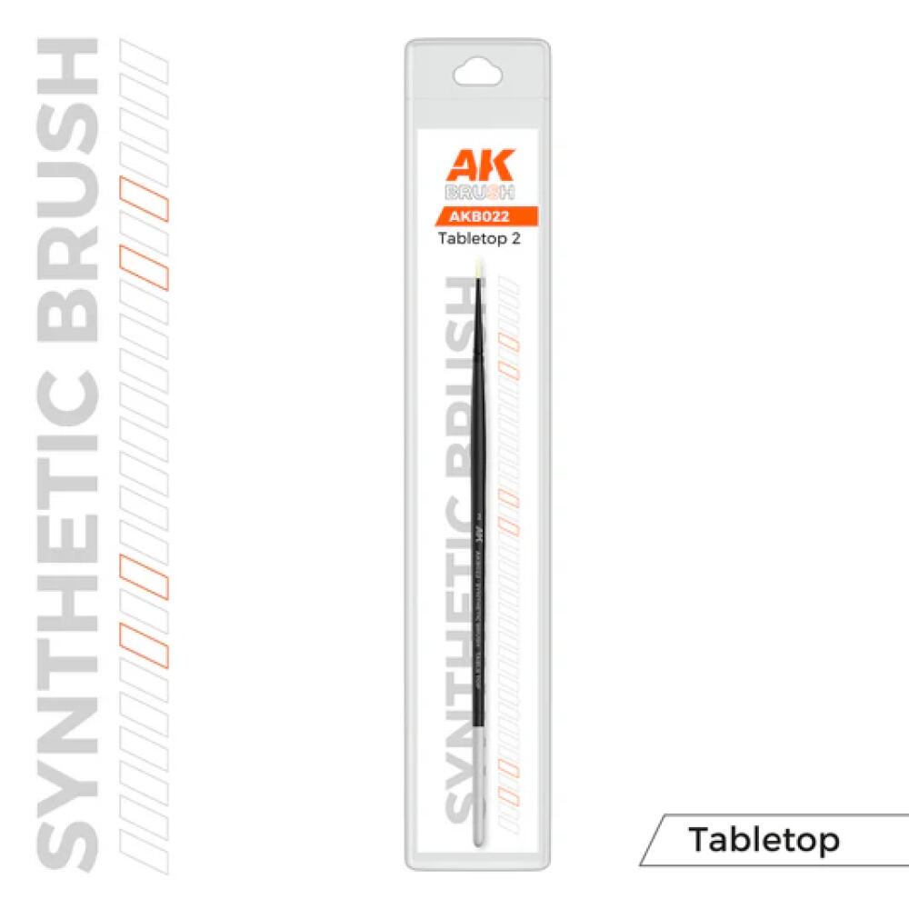 AK Synthetic tabletop brush
