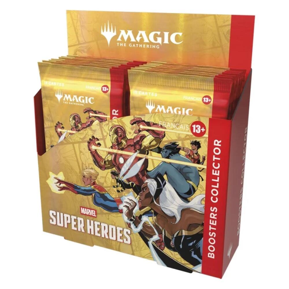 MTG: Universes Beyond- Marvel Super Heroes Collector's Booster Display