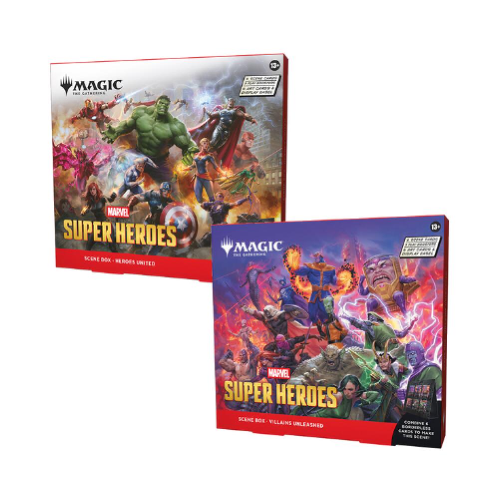 MTG: Universes Beyond- Marvel Super Heroes Scene Box