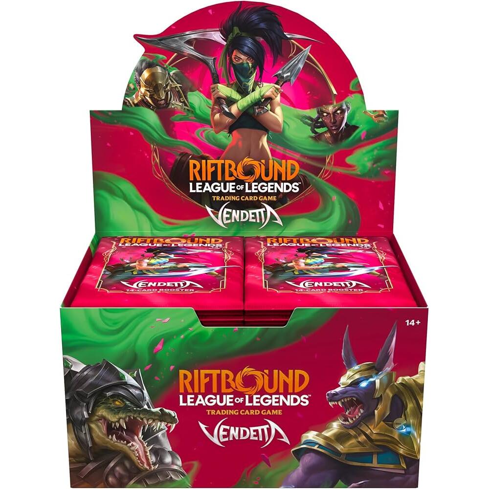 Riftbound TCG: Set 4- Vendetta- Booster Display (24 Packs)