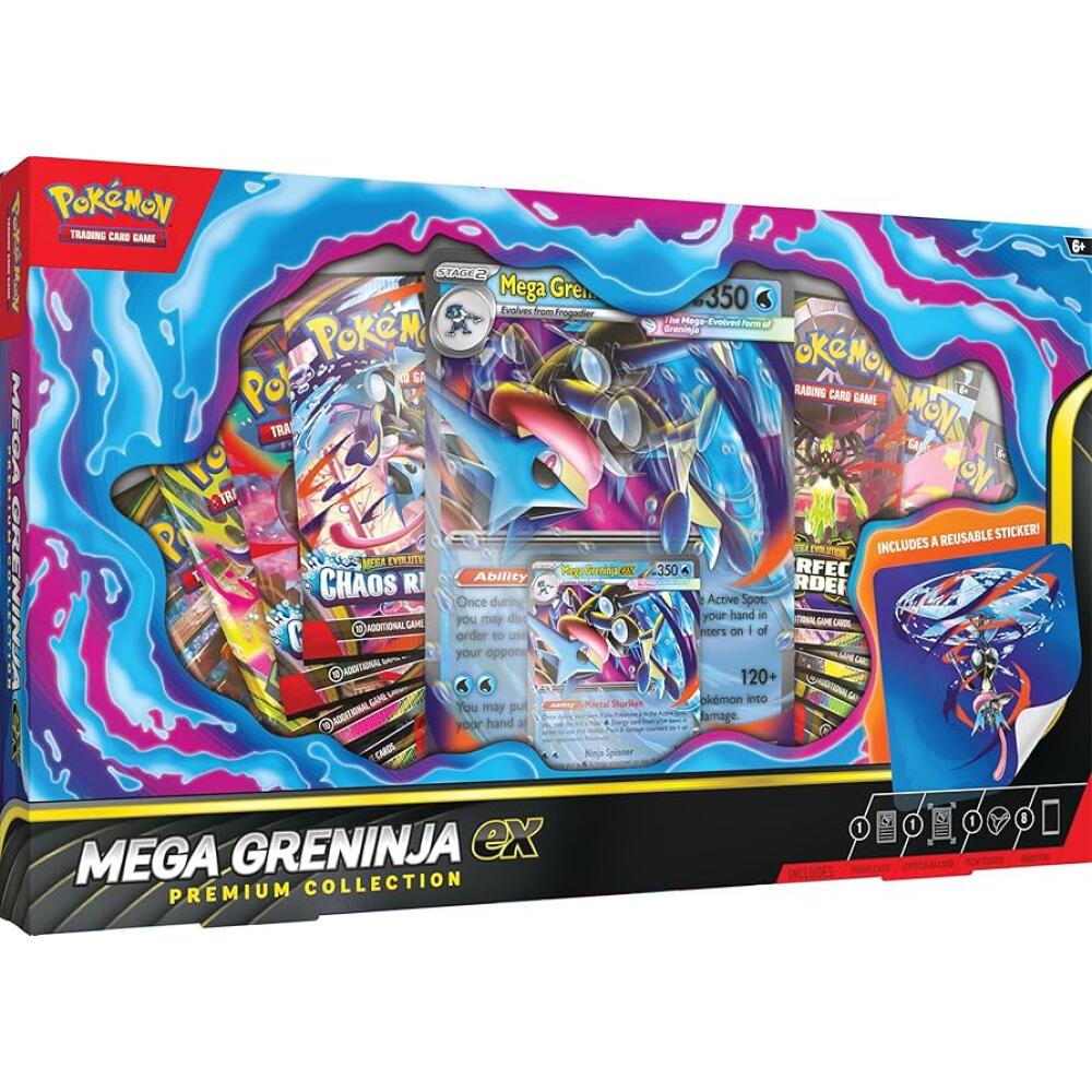 Pokemon TCG: Mega Greninja EX Premium Collection
