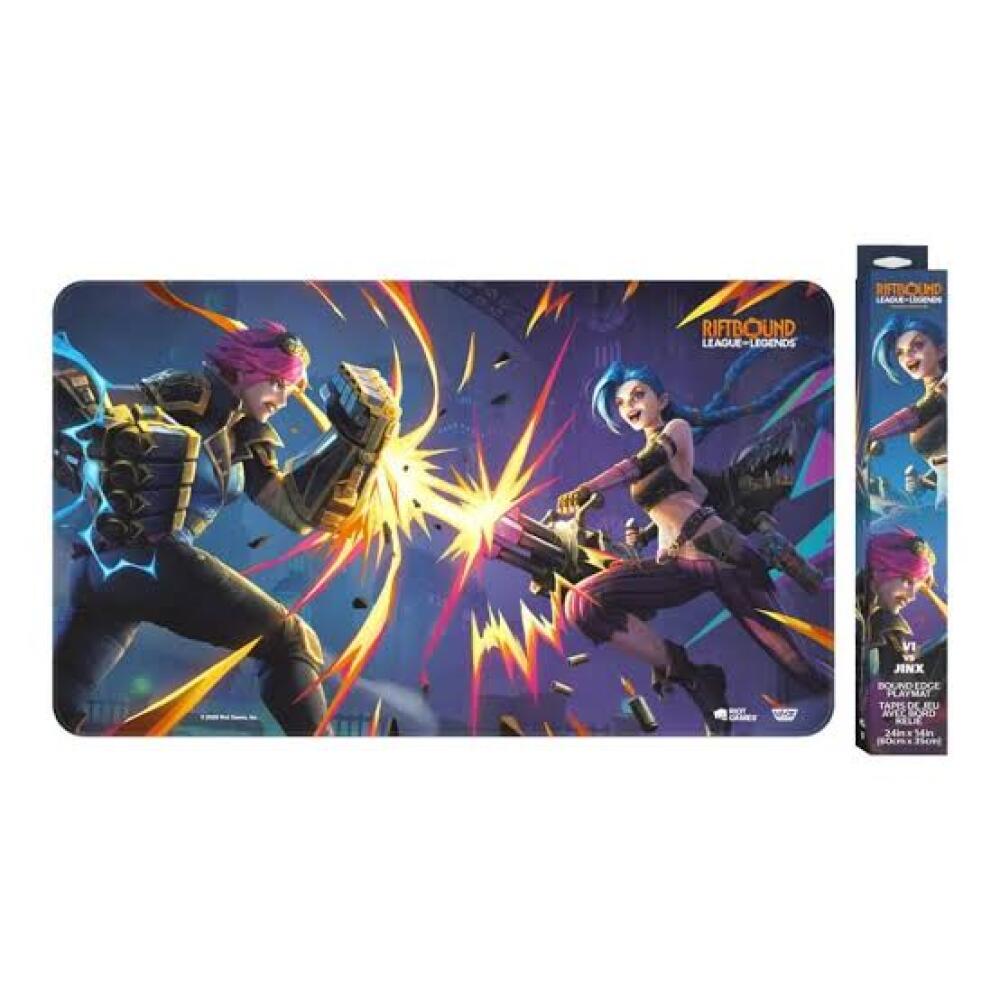 Playmat: Riftbound- Vendetta-Vi vs Jinx
