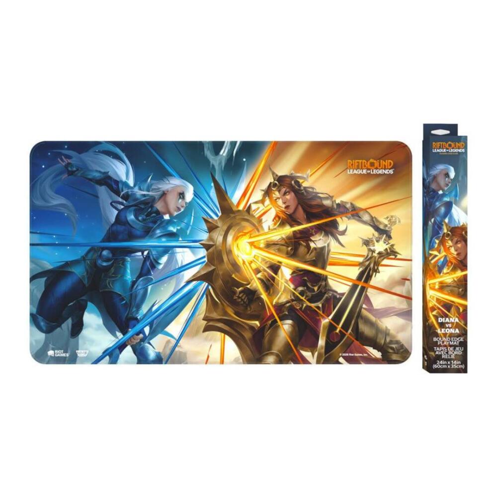 Playmat: Riftbound- Vendetta-Diana vs Leona