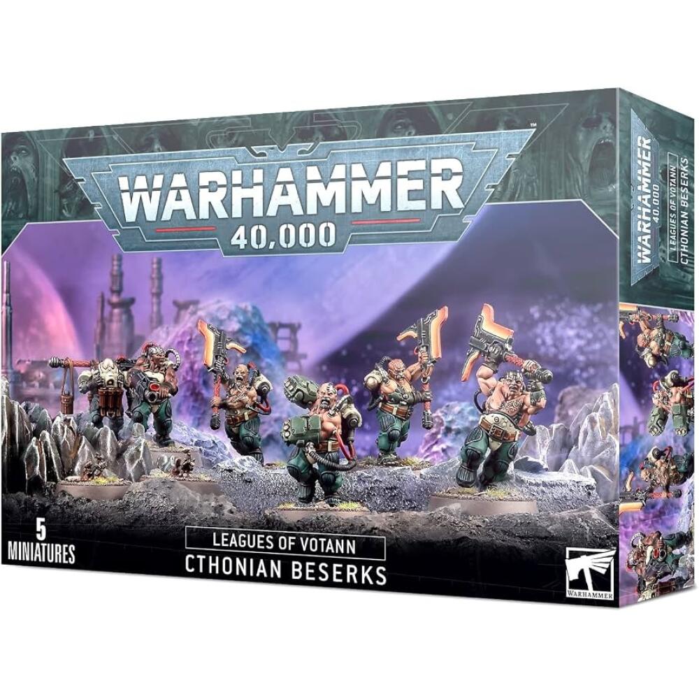 Warhammer 40,000 Leagues Of Votann Cthonian Beserks