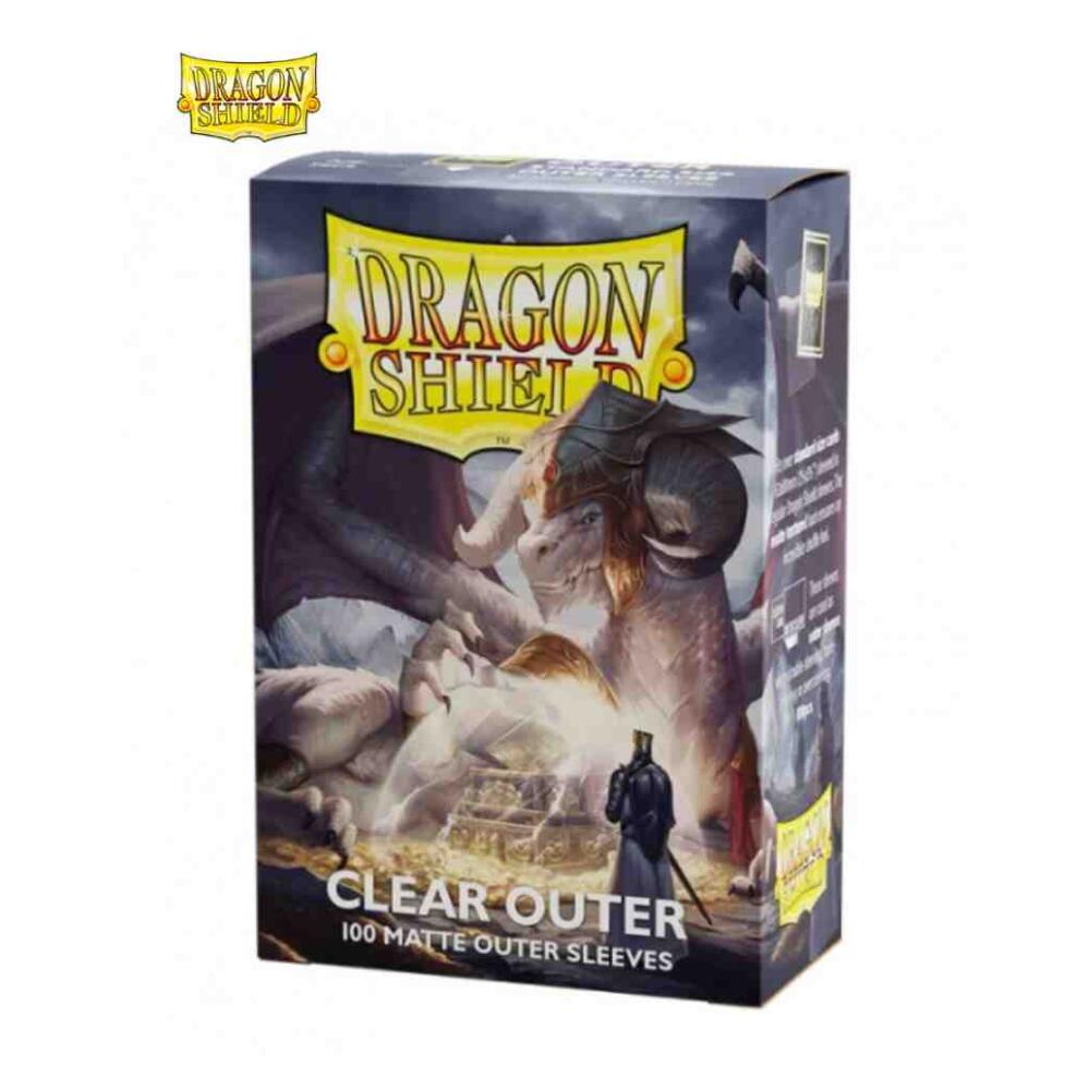 Dragon Shield Clear Outer Sobremicas 100