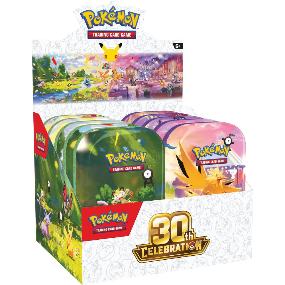Pokemon TCG: 30th Celebration- Mini Tin (al azar)